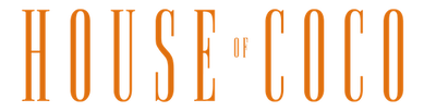 Logo showing house of coco magazine and publication which features Bauldry Botanicals