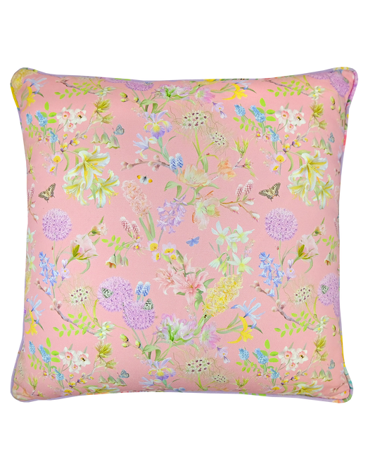 'Hopeful Beginnings' Medium Pink Cushion - Ready To Love